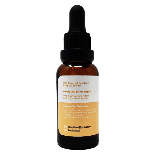 500mg-cbd-pet-tincture-keo-edibles-back.jpg Pet CBD Oil Tinctures | 500mg CBD | Keo Edibles