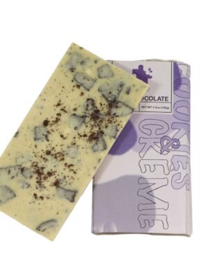 Cookies-n-cream-chocolate-bars-1.jpg Cookies ’N’ Crème Chocolate | 500mg CBD | Keo Edibles