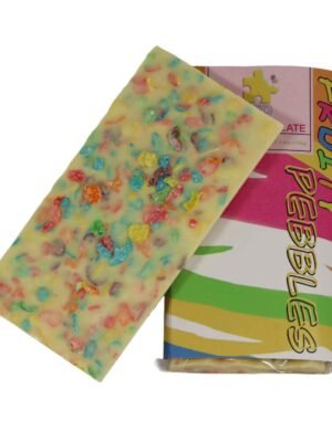 Fruity-pebbles-chocolate-bar.jpg Fruity Pebbles White Chocolate | 500mg CBD | Keo Edibles