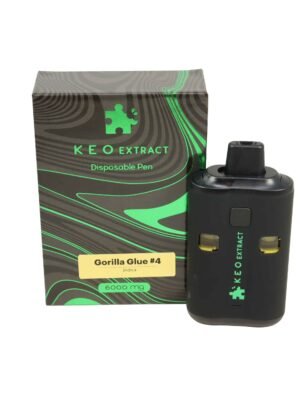 Gorilla-Glue-4-6000-mg.jpg THC Dual Chamber Disposable Vape Pens | 6ML | Keo Extracts
