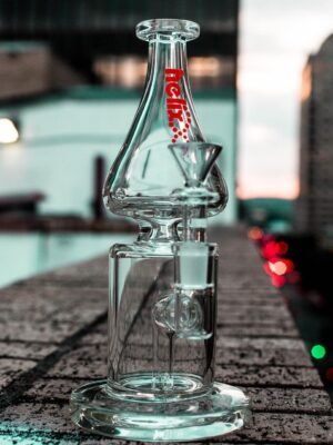 Grav_Labs_Helix_Flare_Water_Pipe_1024x.jpg GRAV Helix Flare Water Pipe w/ Fixed Downstem
