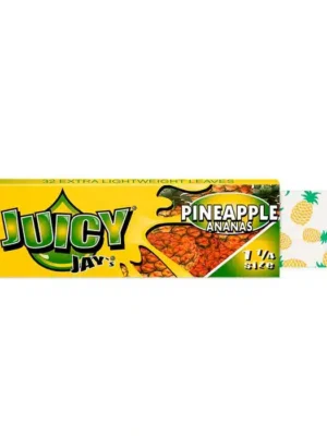 Juicy-Jays-rolling-paper-Pineapple.webp Juicy Jays Pineapple Rolling Papers 1 1/4