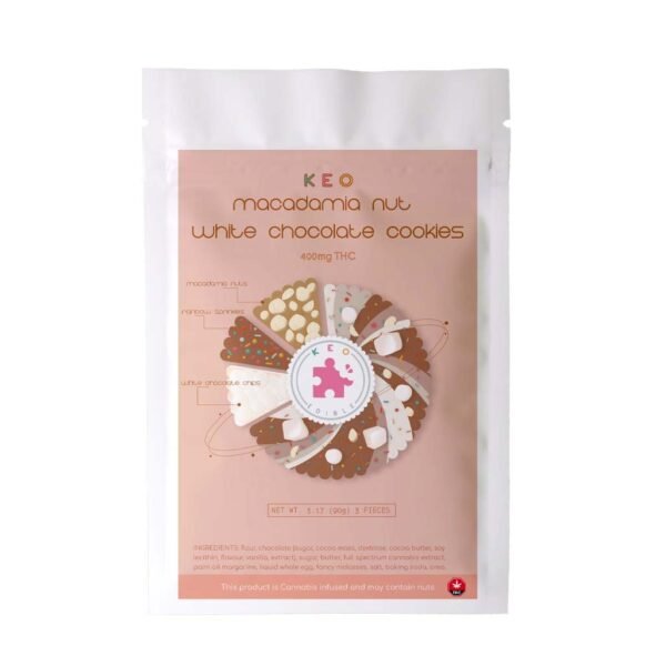 Keo-cookie-macadamia-nut-white-chocolate-cookies-copy.jpg Macadamia Nut White Chocolate THC Cookie | 400mg THC | Keo Edibles