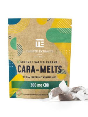 SALTEDCaramelts_CBD.jpg Salted Cara Melts | 300mg CBD | Twisted Extracts