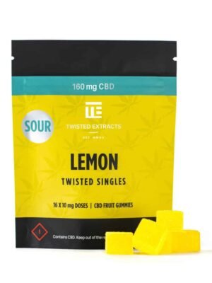 Twisted-Singles-Sour-Lemon-1.jpeg Sour Lemon | CBD | 160mg CBD | Twisted Singles