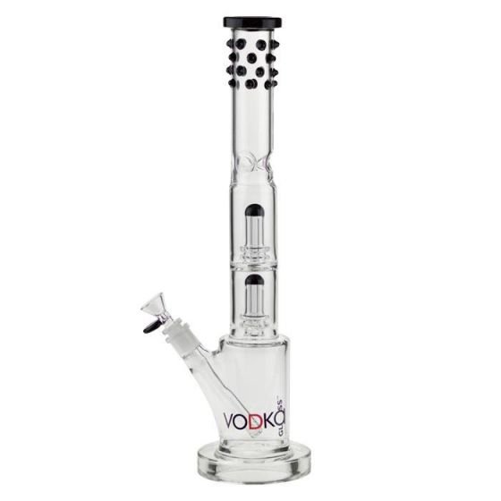 apb953bk_2_740x_1.jpg Vodka Glass Clam Digger Double Showerhead Percolator Ice Bong