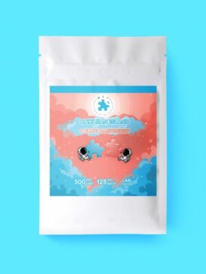 bluekeo.jpeg Hawaiian Island & Blue Raspberry Puzzle CBD Gummies | 500mg | Keo Edibles