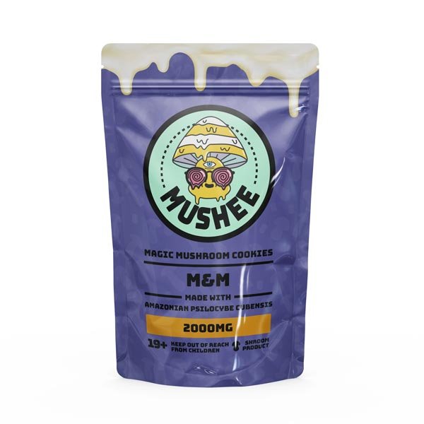 mushee-edibles-MM.jpg Magic Mushroom M&M Cookie- 2000MG – Mushee