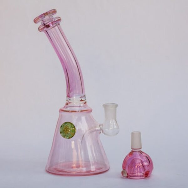 pink-glass-bong.jpg Amsterdam Bouncer Mini Glass Bong