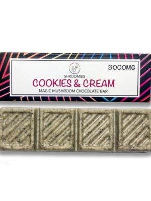 psy-shroomies-cream-cookies-1.jpg SHROOMIES COOKIES AND CREAM CHOCOLATE (3000MG)