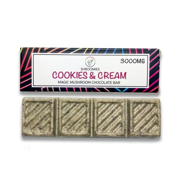 psy-shroomies-cream-cookies-1.jpg SHROOMIES COOKIES AND CREAM CHOCOLATE (3000MG)