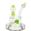 spaceship-_green_-_09.jpg Evolution Cyclone Glass Hybrid Recycler Dab Rig